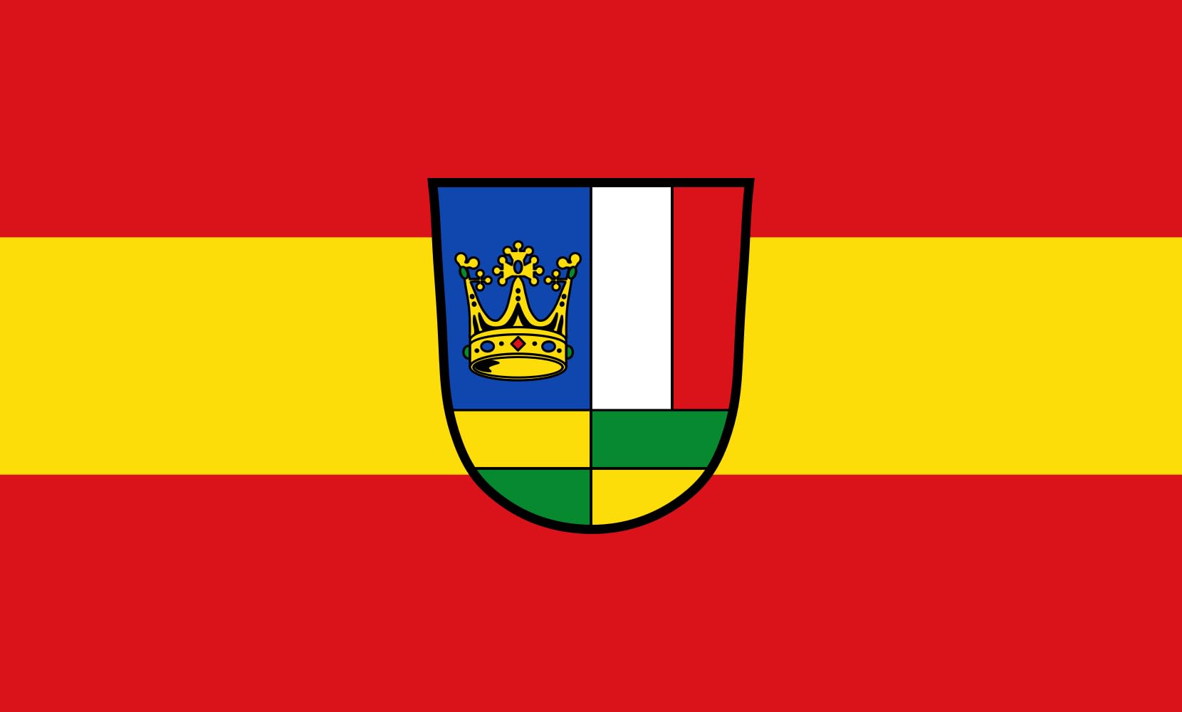 Drapeau Large Buxheim pour pavoiser vos façades et valoriser vos extérieurs