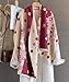 ENGLUCK Scarf for Women Winter Warm Shawl Large Oversized Scarves Wraps Fashion Blanket Pashmina Shawl for Daily, Office, Travel, Festivals (Red)