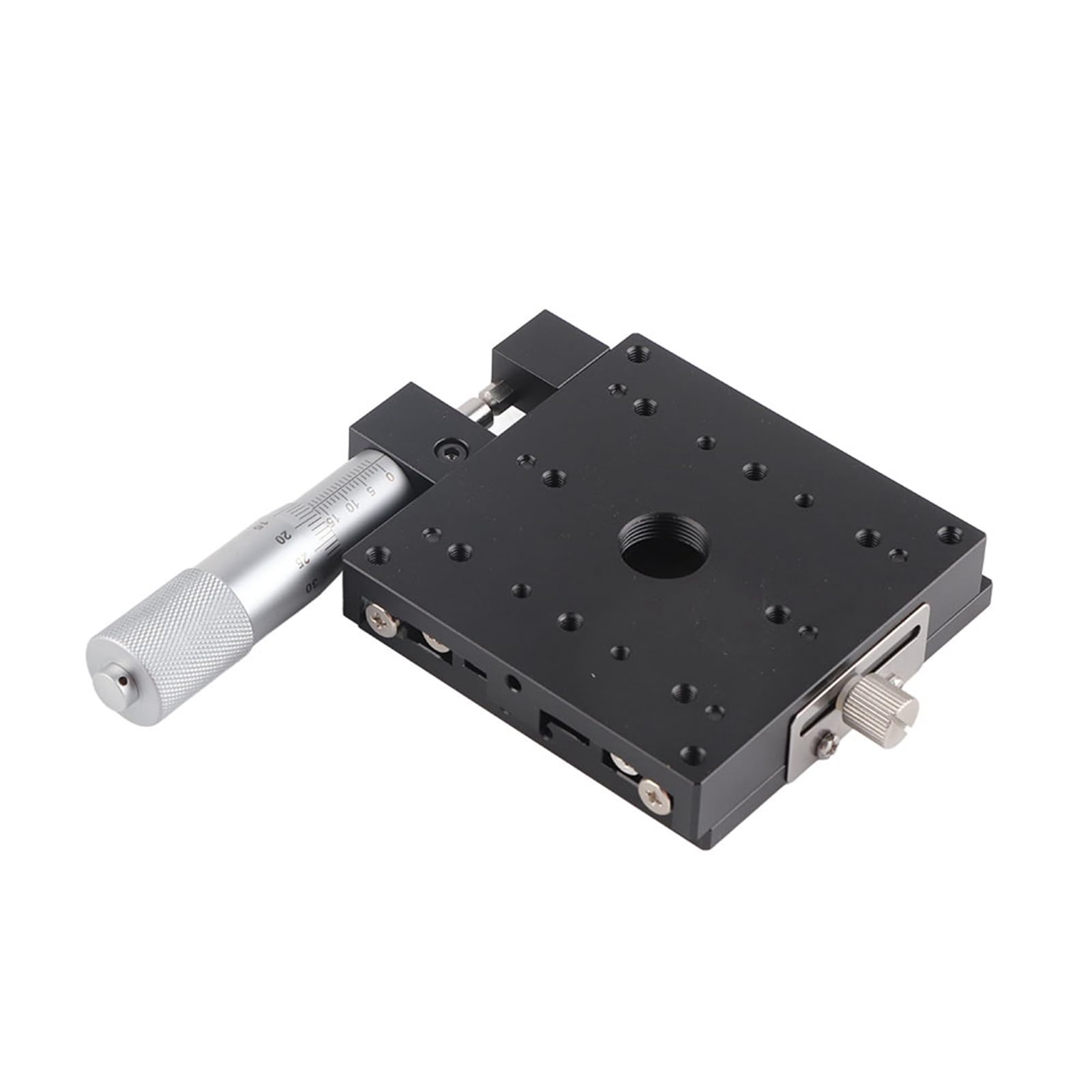Manuelle Verstellplattform SEMX80 AS Feineinstellung der Kreuzrollen Linearstufen X Lineartisch Kreuzrollenführung 80 * 80 mm