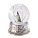 Kurt Adler LED Snowman and Trees Water Globe, 100mm