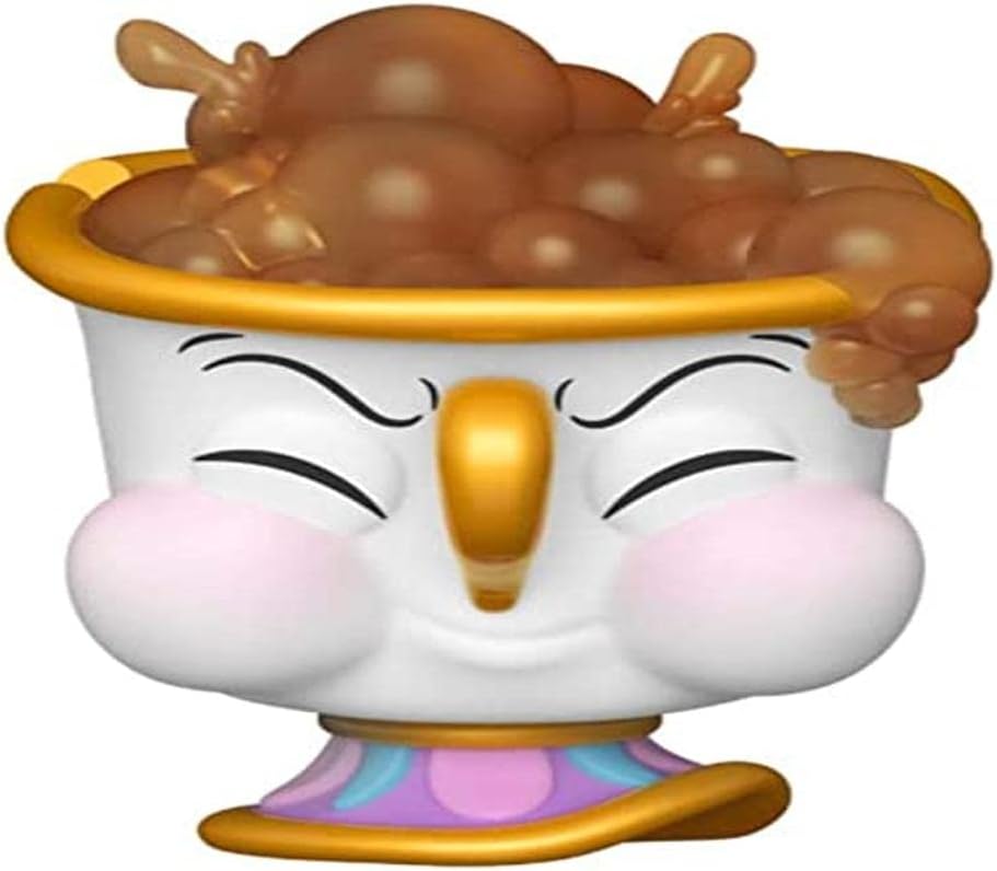 Funko Pop! Disney Beauty and The Beast Chip Blowing Bubbles Exclusvie