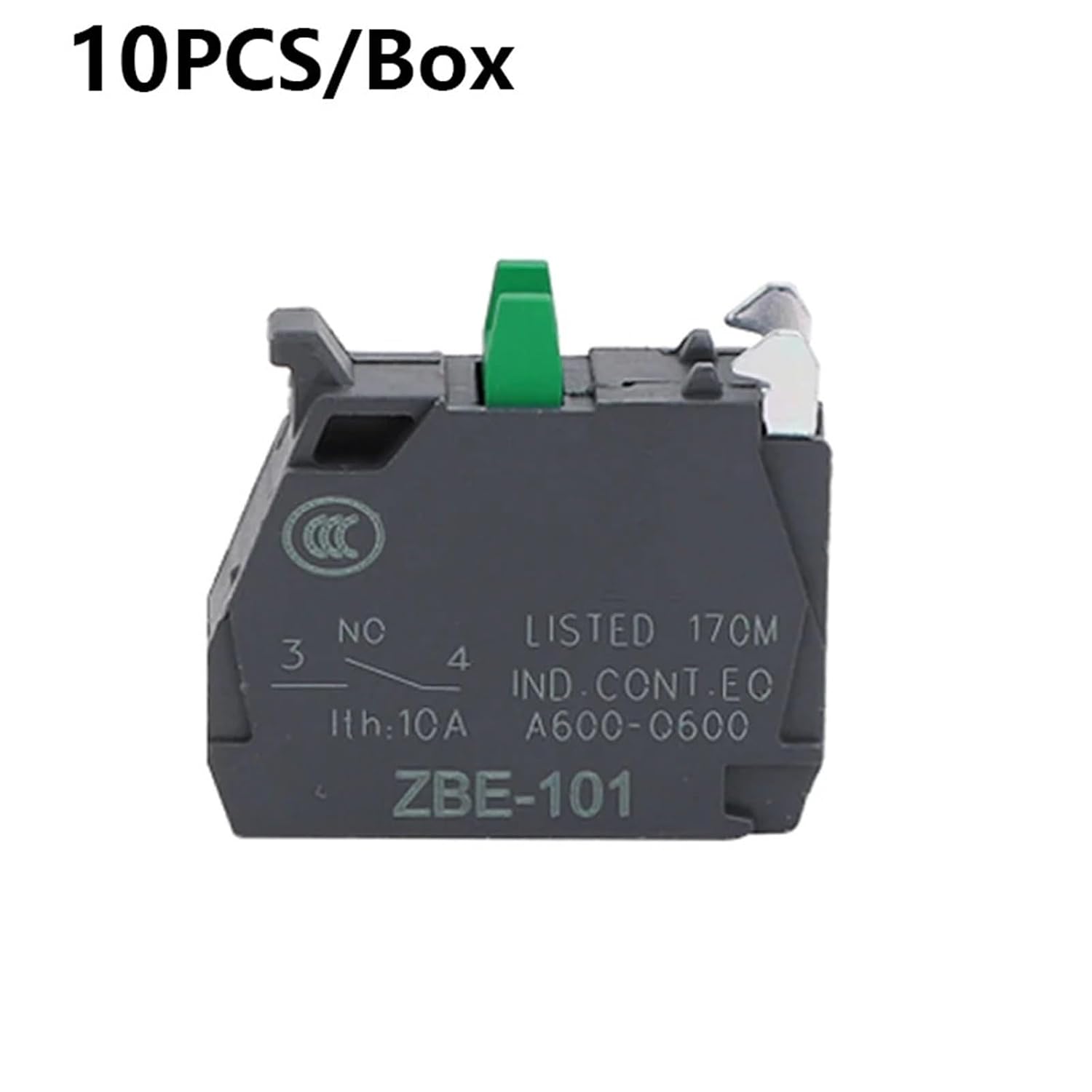 Button Switch Contact Block Zbe-101 No/Zbe-102 Nc Xb4/xb5 10Pcs (101)