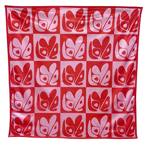 Stay On Satin Large Square Scarf for Sleep Hair Protection for Women - Assorted Colors and Patterns