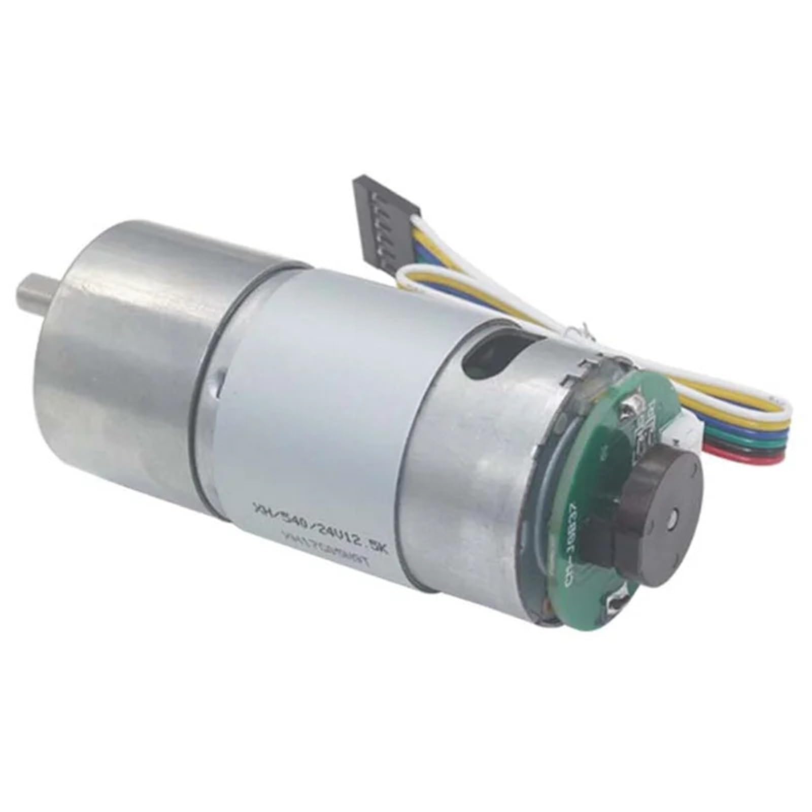 Motoreduktor z enkoderem Hall, wysoki moment obrotowy, 37 GB, 545, DC 6 V, 12 i 24, reduktor elektryczny z odwracalnym metalowym reduktorem (12 V, redukcja 30)