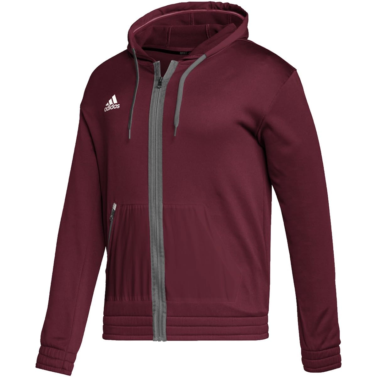 adidas Mens Team Issue Full Zip Hoodie L