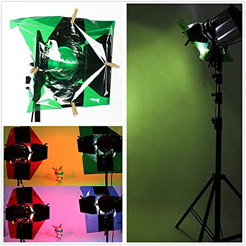Axyeeur 144Pcs 8 X 8 Inch Colorful Cellophane Sheets,8 Color Plastic Cellophane Wrap,Cello Transparency Sheet For Candy,Diy Arts Crafts Decoration thumb #5