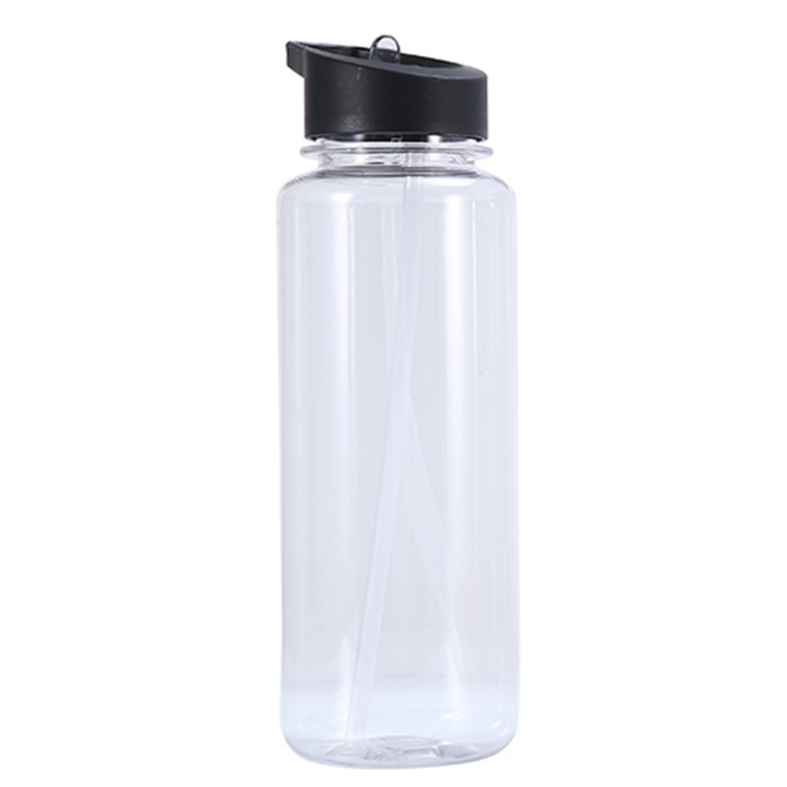oiujhgCDS Sports water bottles, Convenient Large Straw Cup with 1000ml Capacity Multifunctional Sport Water Bottle