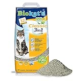 Biokat's Classic 3in1 ohne Duft - Klumpende Katzenstreu mit 3 unterschiedlichen Korngrößen - 1 Sack (1 x 10 L)