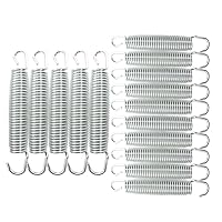 SINJEUN Lot de 20 ressorts de trampoline de rechange de 13 cm, en acier