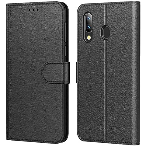 HL Tenphone Housse Cuir Galaxy A20e Cover