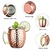 LIVEHITOP 2 Pieza Moscow Mule Taza Cobre con Costers Imagen de LIVEHITOP 2 Pieza Moscow Mule Taza Cobre con Costers