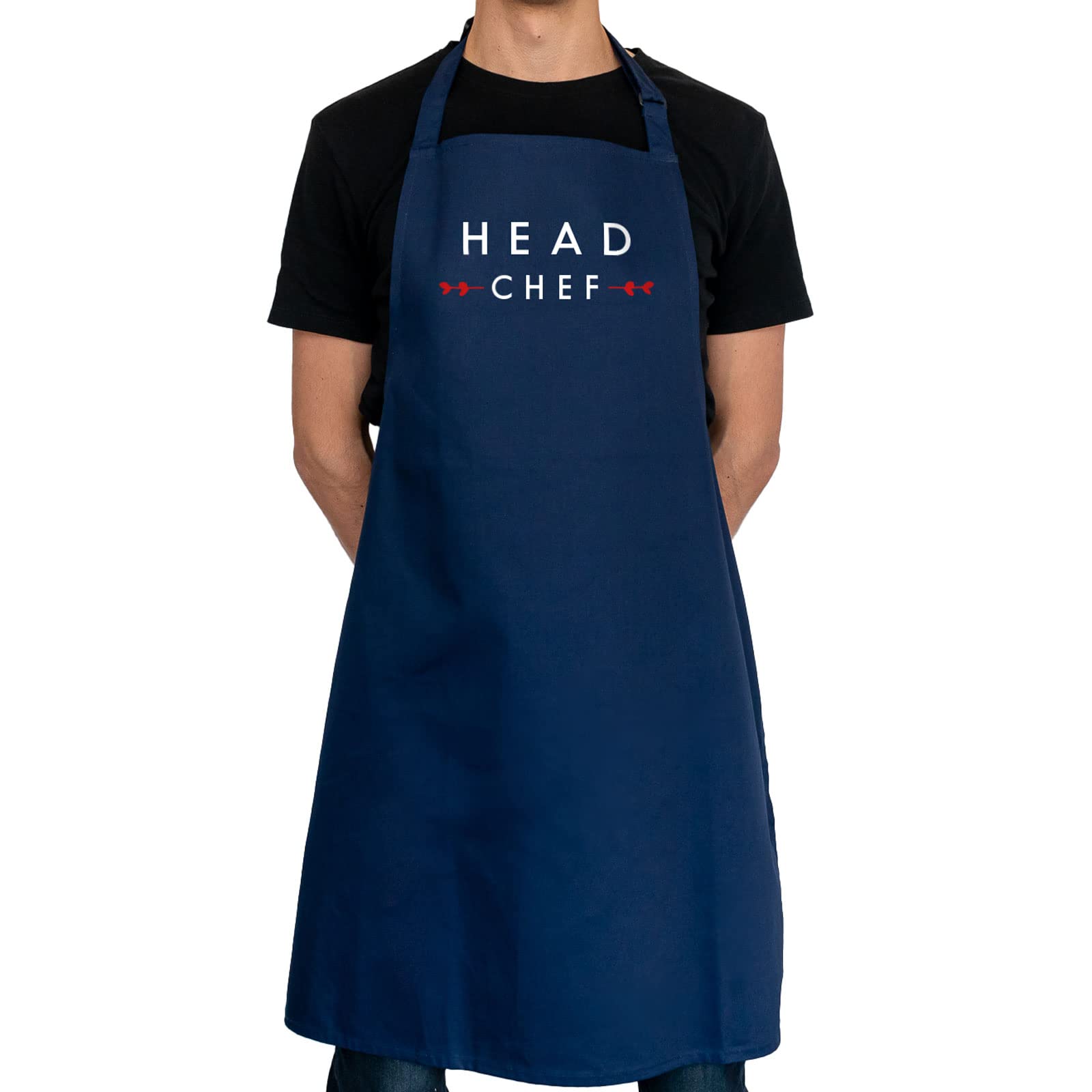 Stickerscape Navy Head Chef Apron (Adult) - Apron