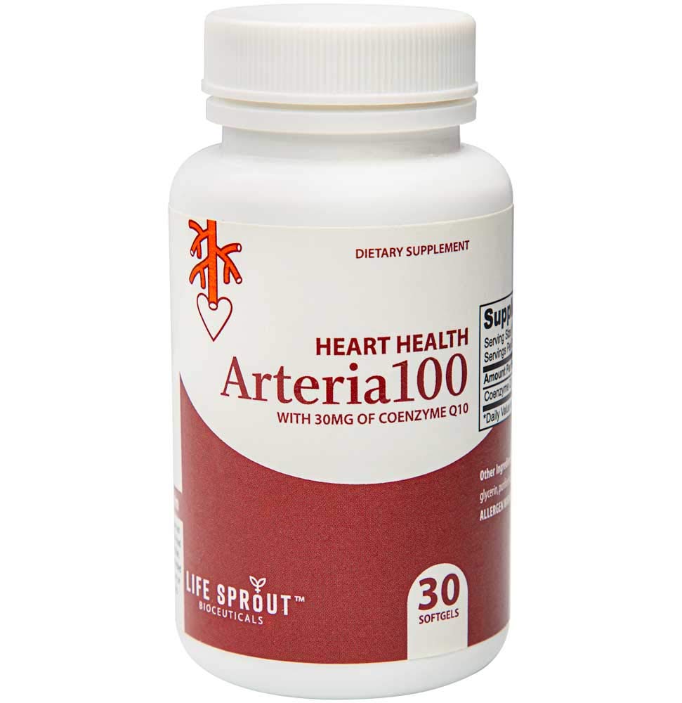 Arteria 100 with CoQ10 for Overall Heart Health, Cholesterol and Circulatory Regulation