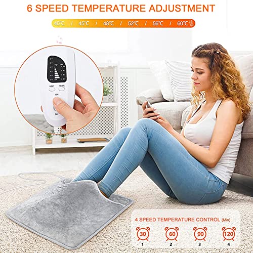 Calentador Eléctrico de Pies Portátil con 6 Niveles miniatura 4
