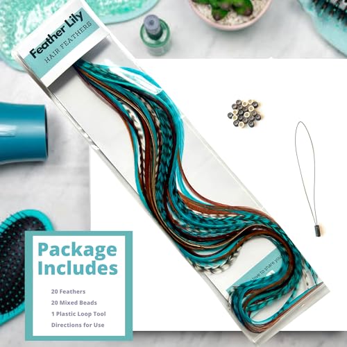 Feather Lily Hair Feathers Extensions Kit thumb #4