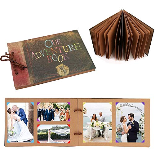 Scrapbook voyage Our Adventure Book pour graver vos souvenirs de mariage et de vos enfants