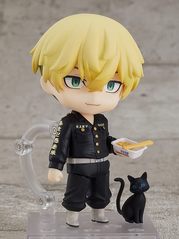 Good Smile Orange Rouge Nendoroid Chifuyu Matsuno Tokyo Revengers 100mm #1874, Black,orange - Image 2