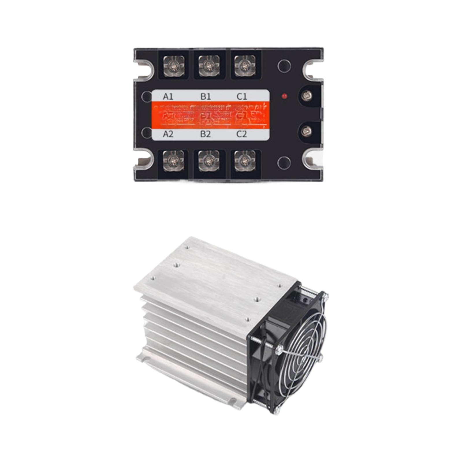 Rele estado solido 40A AC-AC 220V 380V 100A 200A trifasico