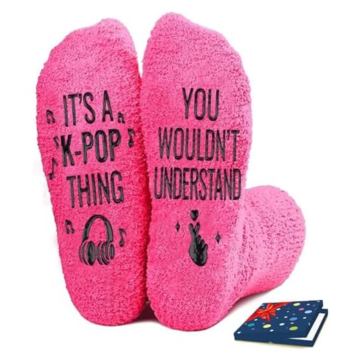 AURIXTAL Kpop Gifts for K-POP Lovers Fans Funny Music Socks for Women Men Teen Boy Girl