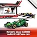LEGO City F1 Truck with RB20 & AMR24 F1 Car Toys - Model Car Building Toy Set for Kids, Boys and Girls, Ages 8+ - Formula 1 Collectible for Fans - Gift Idea for Birthdays - 60445