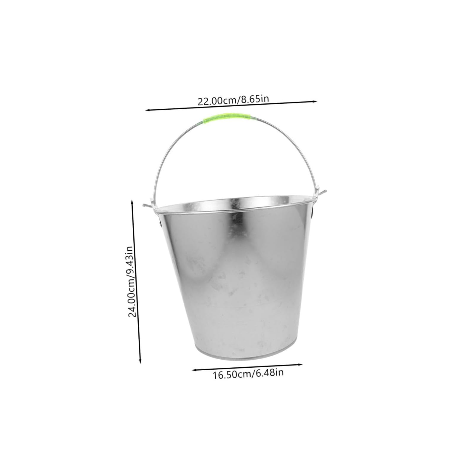 Secchio d'acqua Contenitore d'acqua spesso per secchio da galloni agricoli Forniture per la casa Secchio per birra da bar portatile Secchiello per ghiaccio per uso domestico