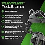 Tunturi Pedaltrainer Cardio Fit – Testsieger 2024 - Mini Heimtrainer für Senioren - Arm und Beintrainer im Sitzen - Einstellbarer Widerstand und LCD-Display – Bild 2