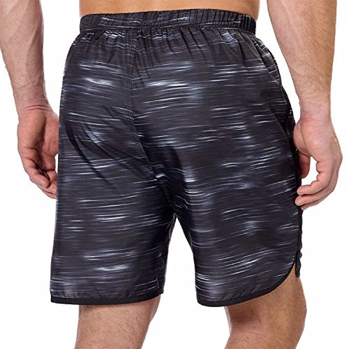 Speedo Mens Volley Swim Short (Black/Black, Medium)2