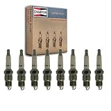 8 pc Champion 406 RV12YC Copper Plus Spark Plugs