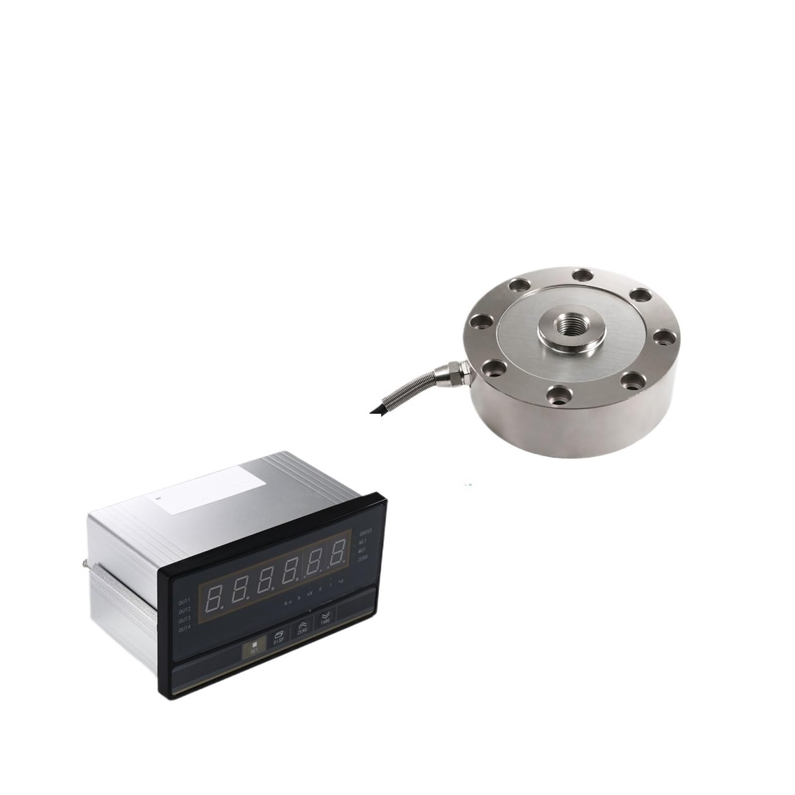Cellule de charge 500 kg avec sortie 4-20mA 0-10V pour test de compression