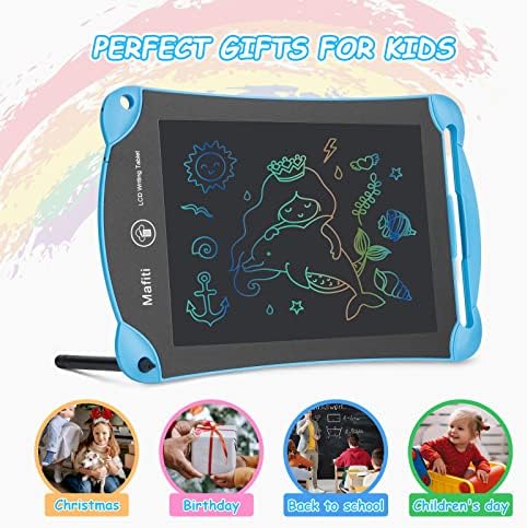 LCD Writing Tablet Kids,Mafiti 8.5 Inch Color Screen Kids Writing Tablet,Children's Drawing Board Kids Toys for 2-8 Years old Girls Boys Birthday, (Blue)