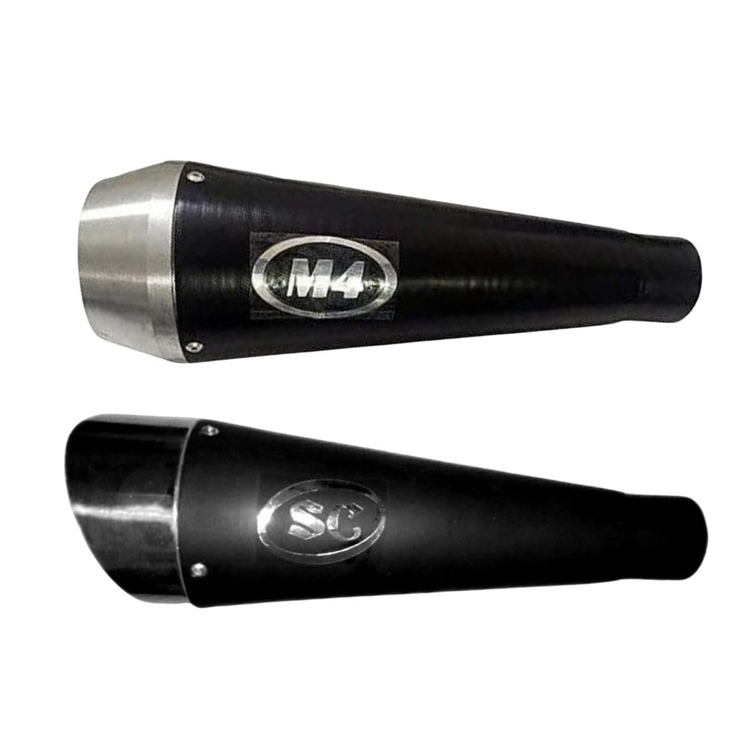RA ACCESSORIES Universal Slip-on & Full Exhaust Systems (Mild Steel) by Universal & Amaflip – Performance Upgrades for Motorcycles, Scooters & Bikes-image-14