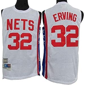 BXWA-Sports Julius Erving Basketbal Jersey Nets # 32 Jerseys Breathermel Retro Sport T-shirt met mesh neutraal…