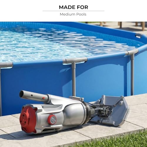 VOLTERA 33 Cordless Handheld Pool Vacuum – Rechargeable Cleaner for Small to Medium Pools, Large Debris Capacity, Dual Filter System for Everyday Pool Maintenance — view 2