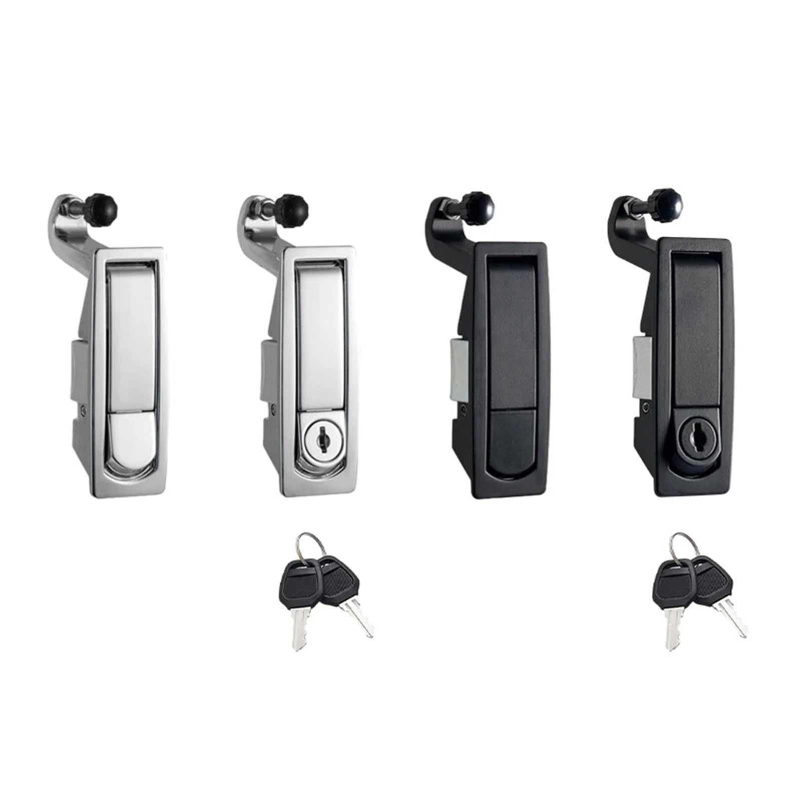 Wqgqpxob Gs0012-2 Zinc Alloy Flat Push Type Bounce Lock Electric Cinet Door Air Compressor 1Pcs(Gs0012-2)