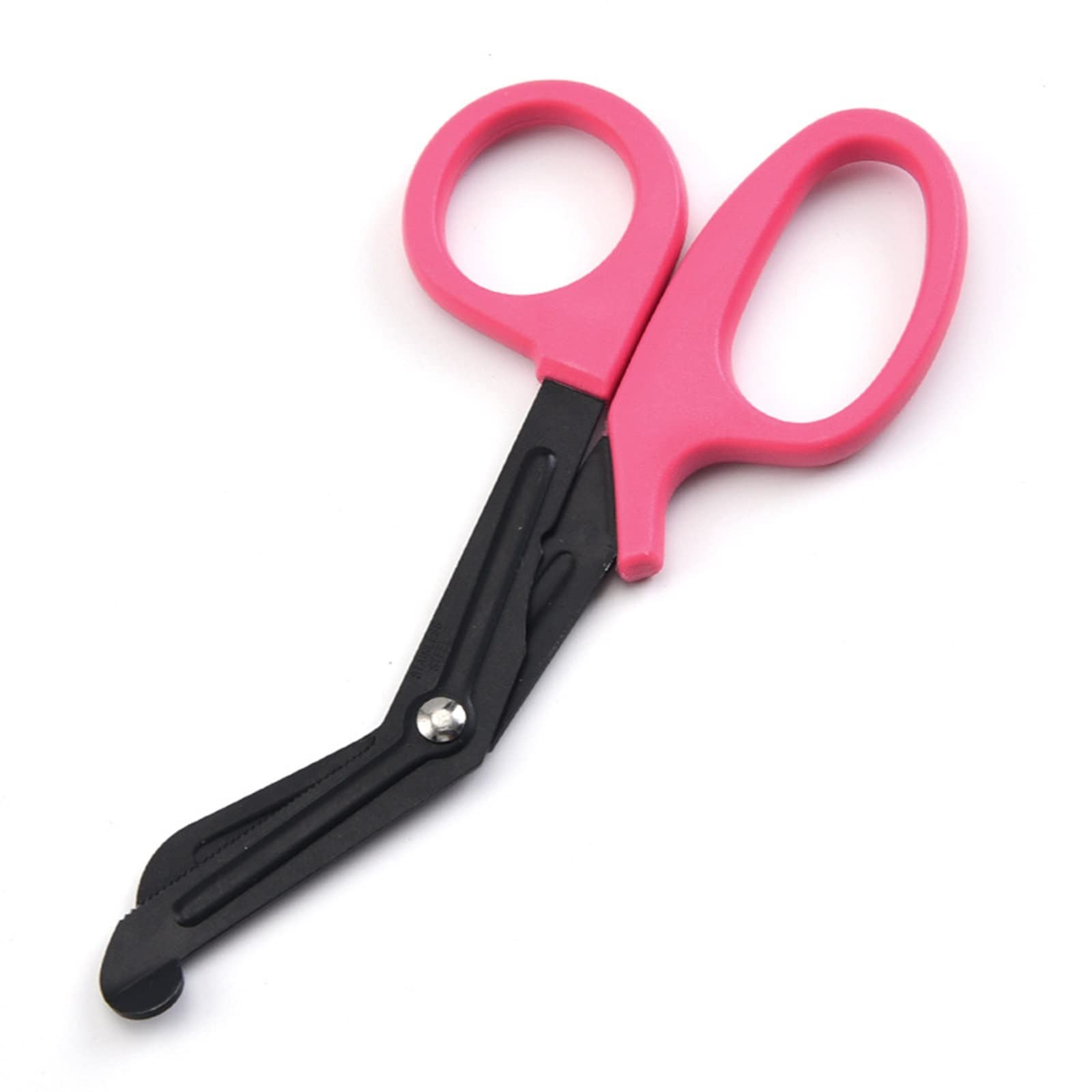 Tijeras de Rescate médico, Mango de plástico, Gasa para heridas de Acero Inoxidable, Tijeras de Primeros Auxilios, práctica Enfermera al Aire Libre S