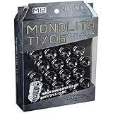 KYO-EI(協永産業) Kics MONOLITH(モノリス) M12×1.25 グロリアスブラック 20P MN03GK