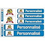 🎁 Idée cadeau originale: Offrez un cadeau unique et personnalisé à vos amis et à votre famille avec ces étiquettes adhésives personnalisées, parfaites pour les amateurs de motos, de voitures ou de vélos qui souhaitent ajouter une touche distinctive à leurs véhicules