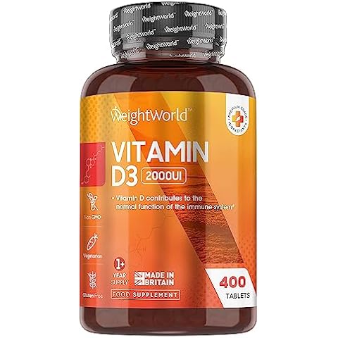 WeightWorld Vitamin D3 2000 IU Tablets Cover