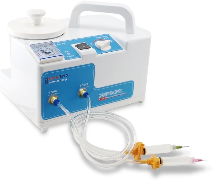 Hearing Aid Vacuum Cleaner Professional Maintenance Pump