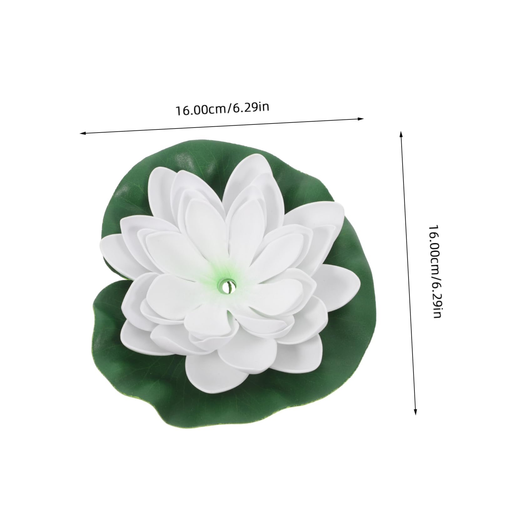 Fuente Solar Flotante de Loto 2,5 W para Baño de Pájaros