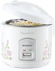 Panela Elétrica Bianca Rice 4 110V, Branco, Mondial - NPE-05