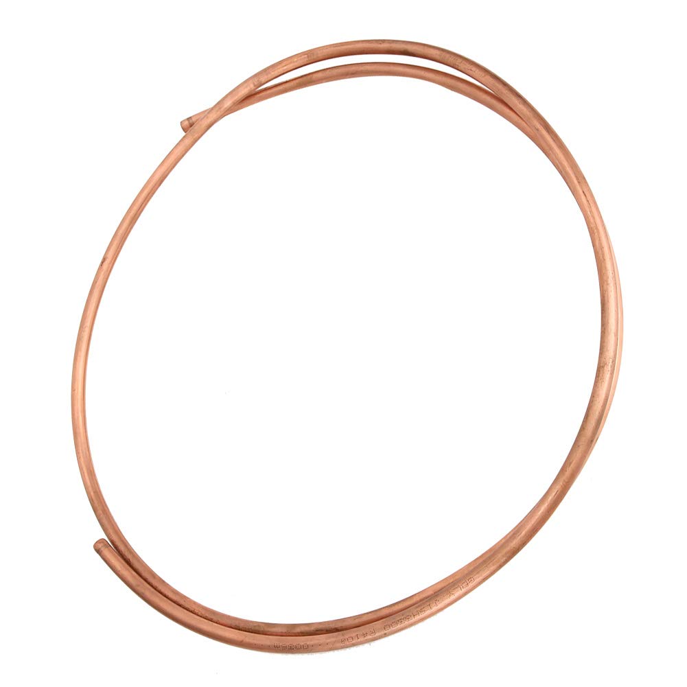 C1100 T2 Copper Tube Tube for 2m Drunk Cooler Air Conditioning Systems, Good Thickness to Electrical Conductivity Wall 0.8 Mm