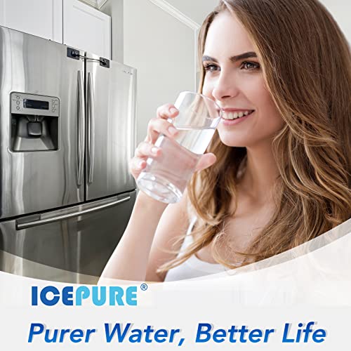 Image of ICEPURE CS-52 Replacement for Bosch 640565 Refrigerator Water Filter, Whirlpool WHKF-R-PLUS, EVOLFLTR10, Cuno CS-52, CS-51, CS-450, CS-451, CS-452, CS-512, 5553629, 5586605, W1085590, 3PACK
