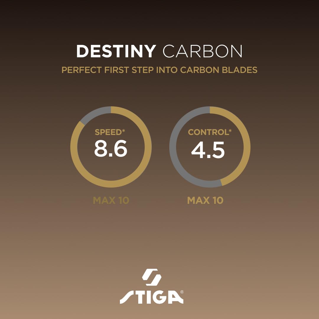 STIGA Destiny Carbon – Pala da ping-pong