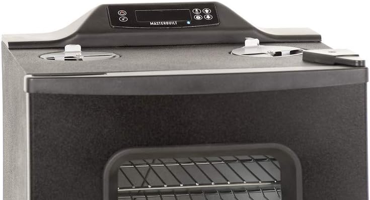 Masterbuilt MB20073519 Bluetooth Digital Electric Smoker with Broiler, 30 inch, Black : Patio, Lawn & Garden