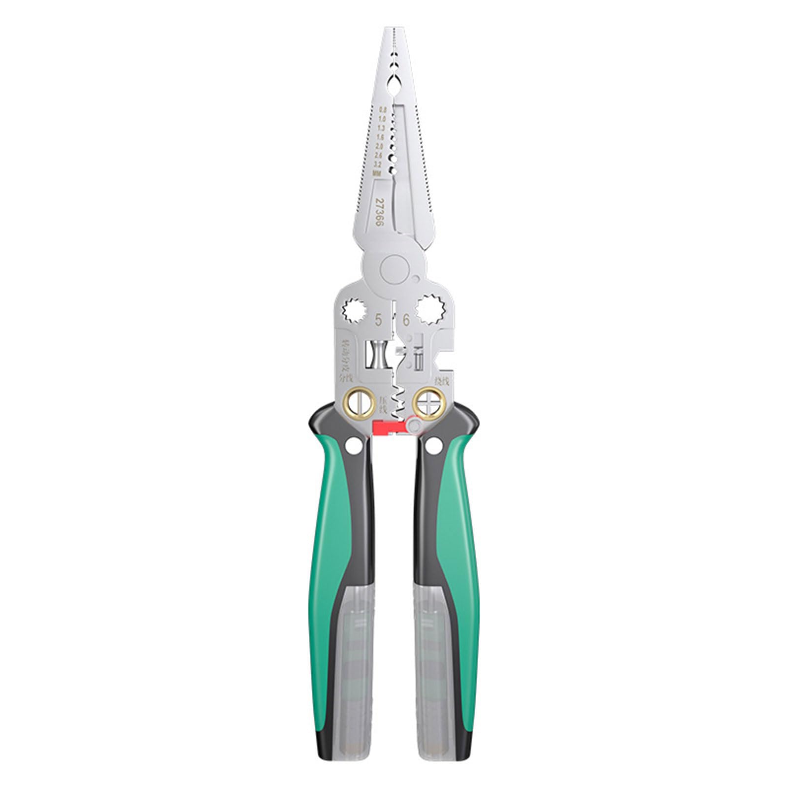 Kaccde Industrial Steel Crimping Tool With Ergonomic Handle For Wire Tasks And Comfort Commercial Wire Cutter