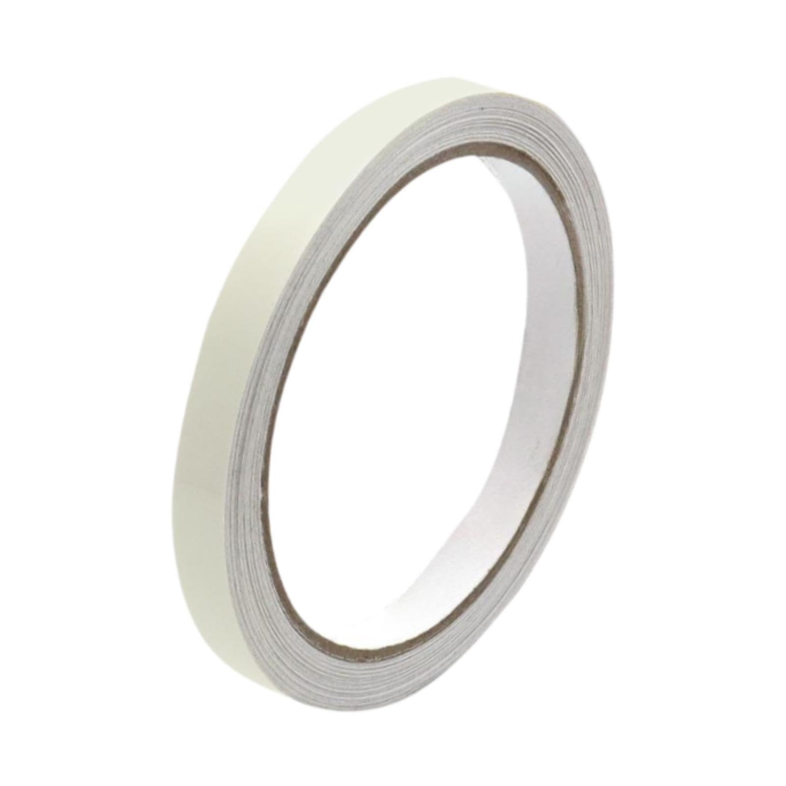 TWISAXC Glow in Dark Tape Fluorescent Glow Tape Enhances Safety and Visibility in Low Light Areas Such As Stairs Walls and Steps Fluorescent for Stairs Walls, Green, 1x500cm