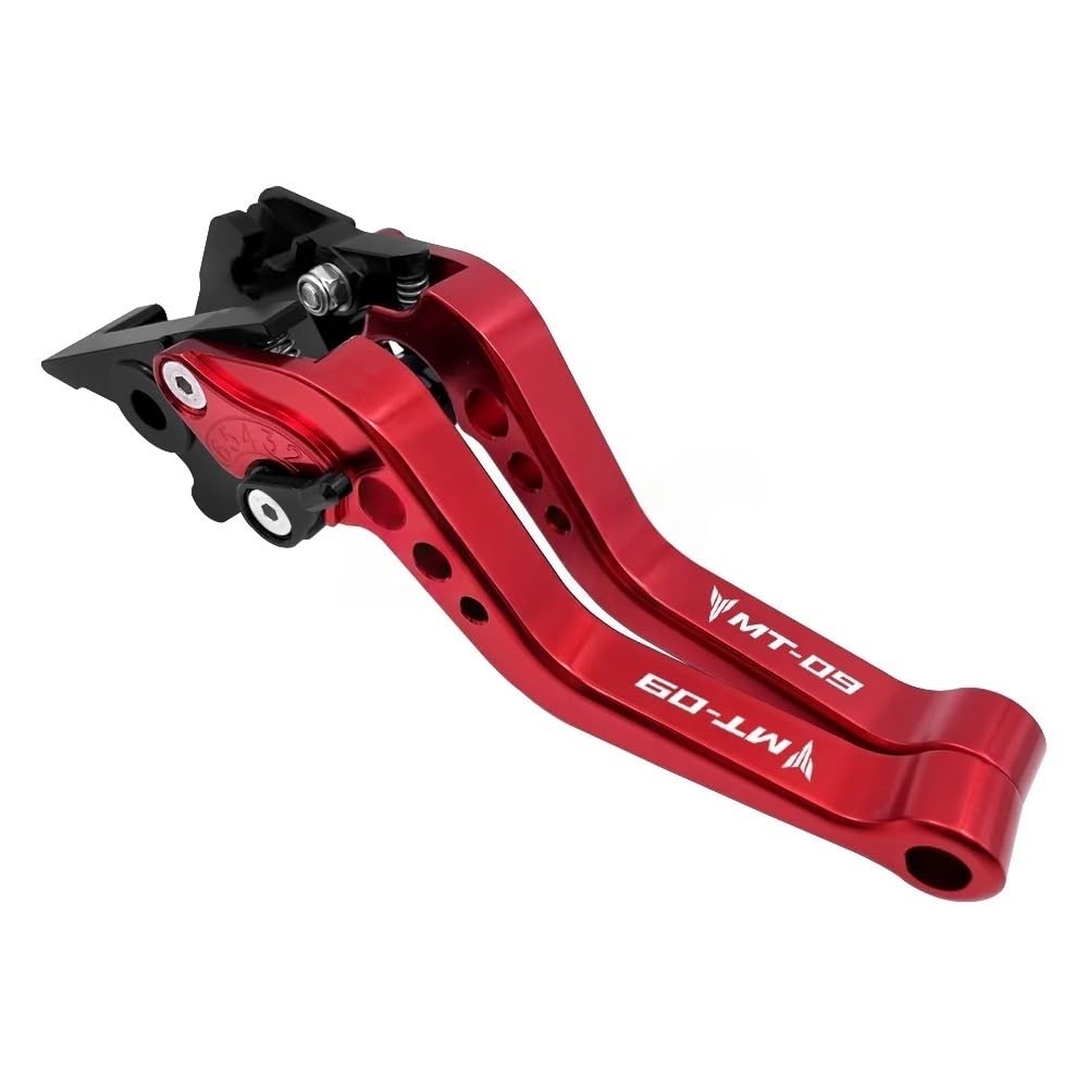 Pvxecag Red-Mt09 Folding Clutch Lever For Mt07 2022 Mt09 2020 Motorcycle Clutch Brake Lever For Fz-07 Mt-09 Sr Mt-07