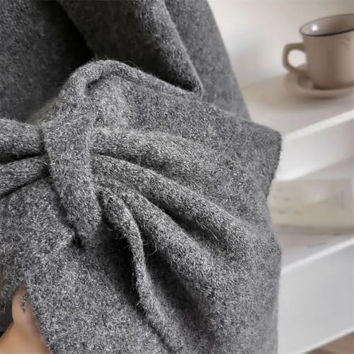 Womens Solid Color Shawl, Pashmina Shaawl Wraps, Cashmere Knitted Shawls and Scarf, for Fall Winter4