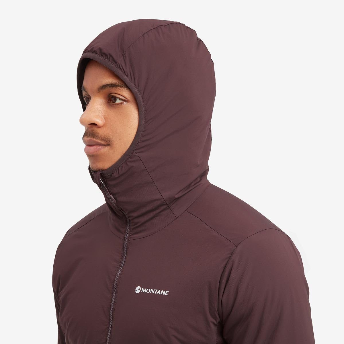 MONTANE Sudadera Marca Modelo Fireball Lite Hoodie Dark Garnet M